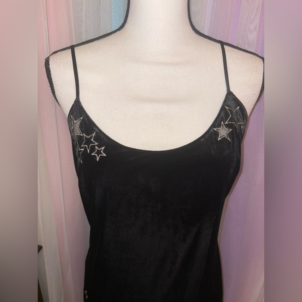 Victoria's Secret Black Starry Chemise - Picture 6 of 11